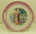 Early 1900's Unsigned Courting Scene 9 1/8 in. Plate