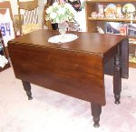 1900's Walnut Dropleaf Table
