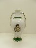 Veritable Porcelaine, France, 8 1/2 in. Porcelain Vase with Empress Josephine Figure