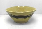 Unsigned 10 in. Yellowware Mixing Bowl